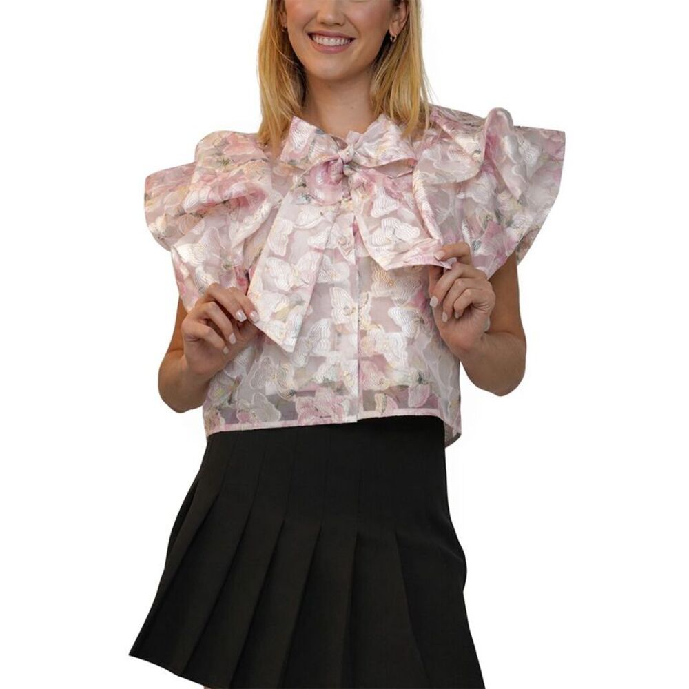 Why Dress Womens  Ruffle Top